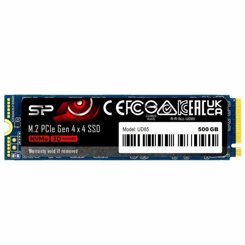 Твердотельный диск 500GB Silicon Power UD85, M.2 2280, PCI-E 4x4 [R/W - 3600/2400 MB/s]